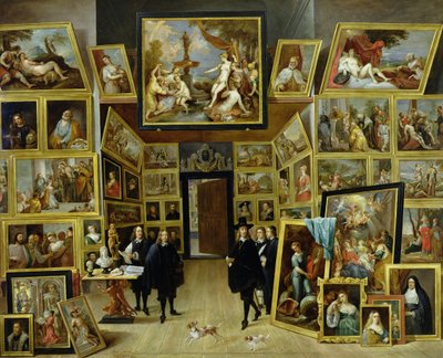 Archduke Leopold Wilhelm in his Picture Gallery by David Teniers the Younger